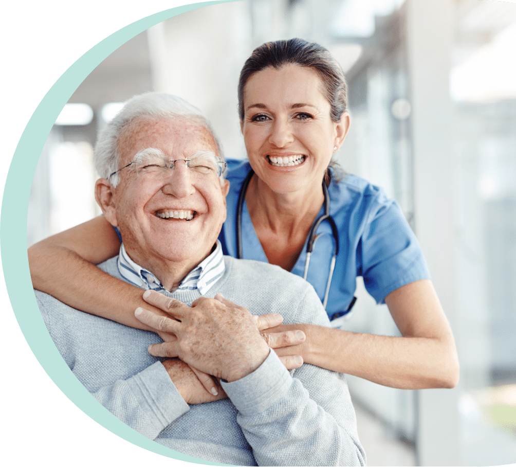 Doctor Hugging Patient