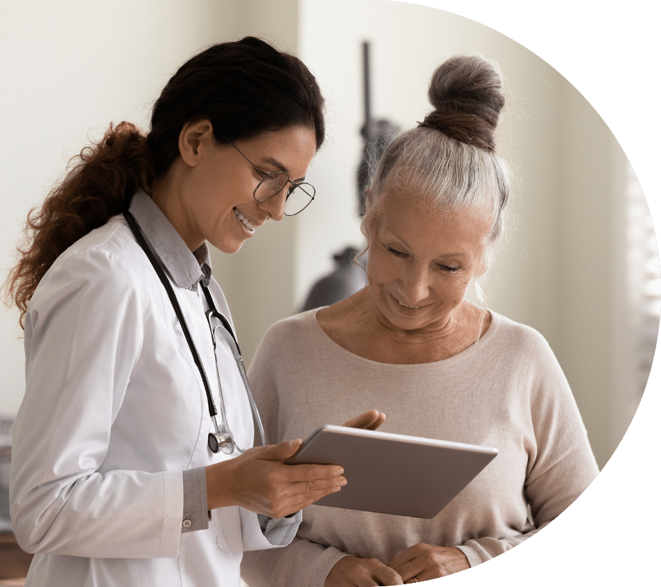 Doctor Reviewing Notes with Patient